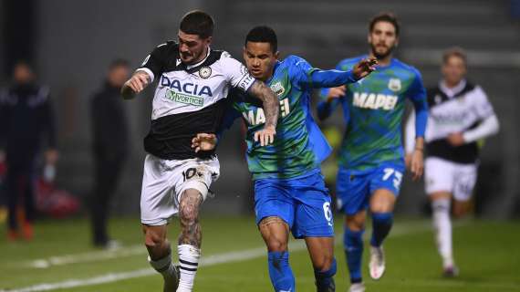 Sassuolo-Udinese, vince la noia: reti bianche e zero divertimento al Mapei Stadium