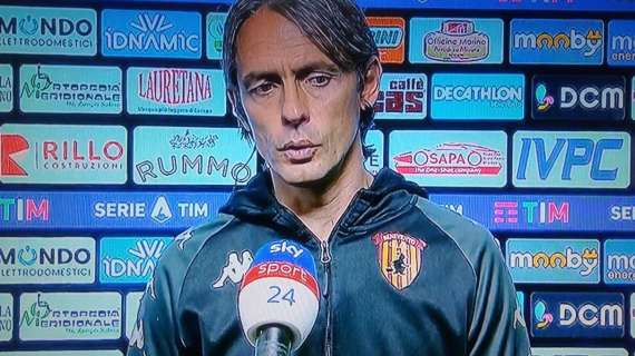 Benevento, Inzaghi a Sky: "Inter top in Europa, potevamo riaprirla con Lapadula. Conte? Tra i migliori"