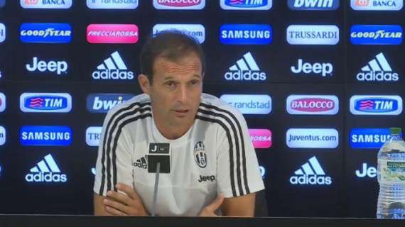 Allegri: "Vogliamo lo Scudetto. Un girone per riuscirci"