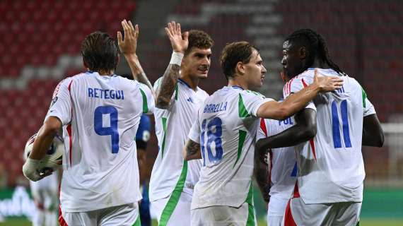 Folle Italia a Debrecen: battuto 5-4 Israele dopo una partita rocambolesca. Autogol di Bastoni