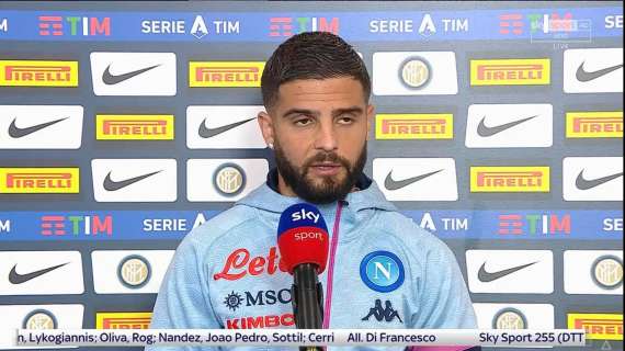 Napoli, Insigne a Sky: "Inter grande squadra. Il gol in un grande stadio? Sono sereno"