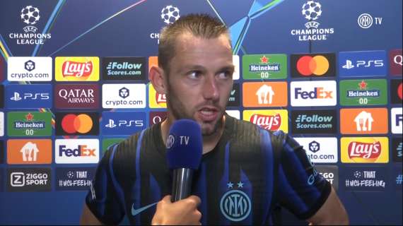 De Vrij a ITV: "Con Akanji c'è già molta intesa, si è inserito subito bene. Oggi siamo stati solidi"