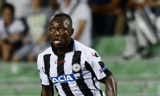 Udinese, Armero verso Napoli. Out Badu e Benatia