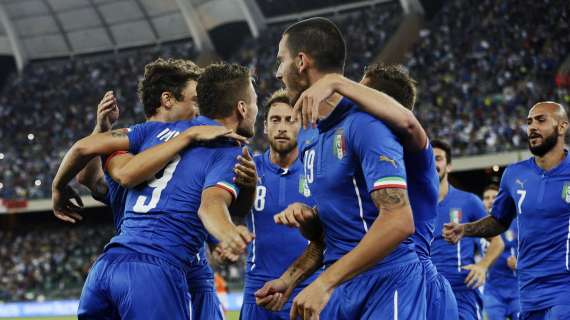 Ranking Fifa, l'Italia avanza di una posizione: 13esima