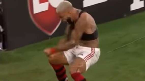 VIDEO - Gabigol trascina ancora il Flamengo: gol e spogliarello sfrenato, è finale