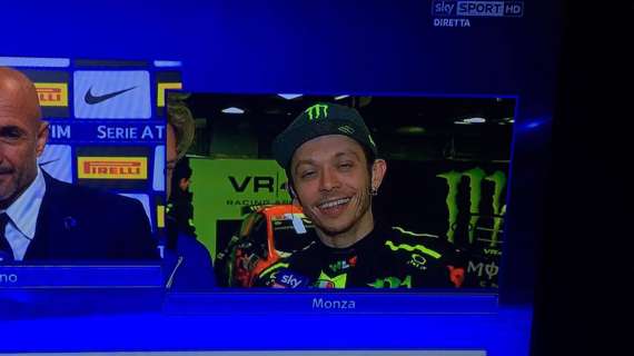 Vale Rossi: "Spalletti oltre le aspettative, potrei giocare da ala", risponde il mister: "Grazie, ti aspettiamo a San Siro, ma lì gioca Perisic"