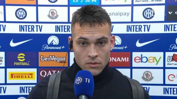 Lautaro a ITV: "Oggi non abbiamo fatto tutto al massimo, ma serviva vincere. Rientrato in 12 giorni"