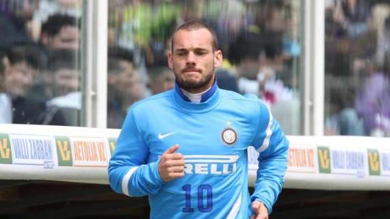 Sneijder amaro: "Ma bello tornare". E poi tre parole d'amore per l'Inter...