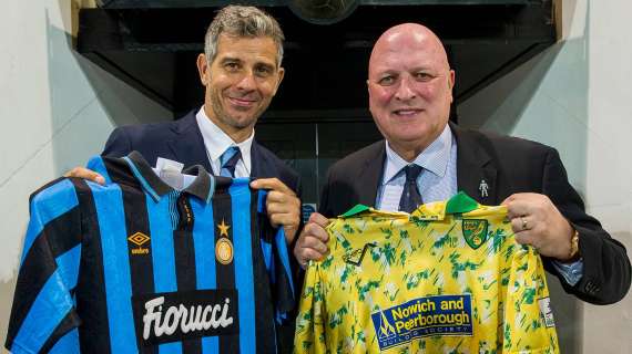 Il Norwich celebra i 25 anni della cavalcata in Coppa Uefa: il 20 maggio a Carrow Road sfida a Inter Forever