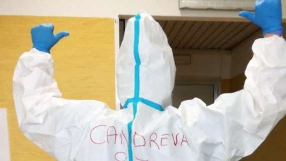 Candreva e la dedica che arriva da un ospedale di Brindisi: "I veri campioni siete voi"