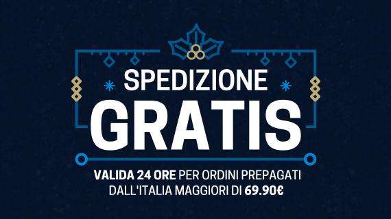 Sul nostro store c'è la spedizione gratis per tutti i tifosi interisti