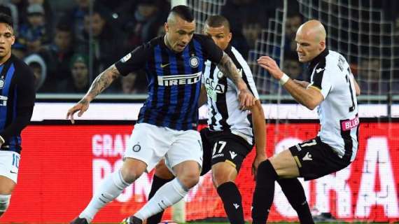 Udinese-Inter - I cross non completano un possesso fluido e verticale. L'Udinese si adatta e riparte