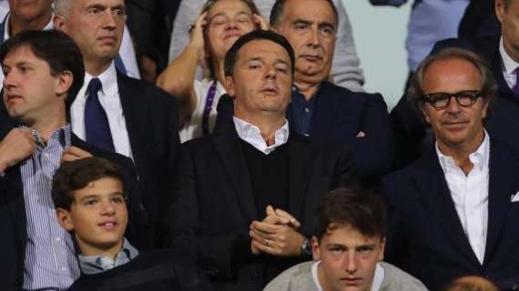 Renzi: "Disaccordo con Delrio? Solo in un Inter-Viola"