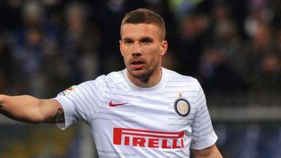 Podolski saluta gli interisti: "Grazie di tutto"