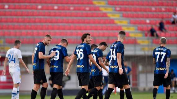 Tre squilli per il campionato: l'Inter regola d'autorità la Dynamo Kiev, è 3-0 al Brianteo