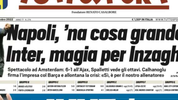 Prima TS - Inter, magia per Inzaghi. Calhanoglu firma l'impresa col Barça