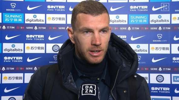 Dzeko a DAZN: "C'è la mano del mister, ma siamo noi ad entrare in campo"