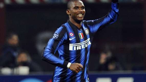 Eto'o, nella storia dell'Inter a suon di gol