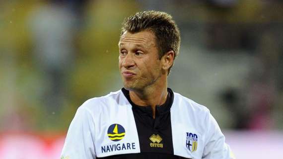 Cassano, ecco il primo gol su rigore col Parma