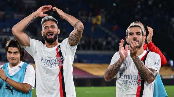 GdS - Milan, Giroud verso il pieno recupero. Kalulu in dubbio, Theo non preoccupa 