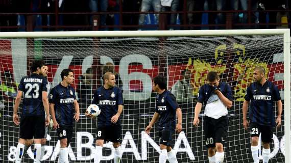 GdS - L'Inter come la Roma: vuota. Mai visto...