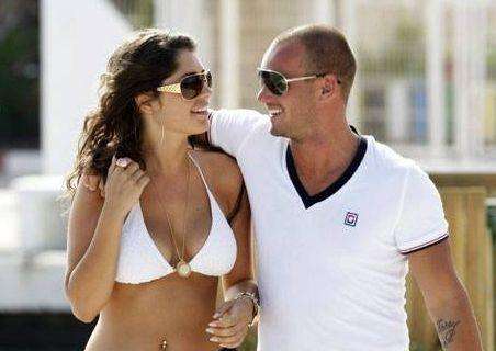 Sneijder, tocco di classe anche con Yolanthe