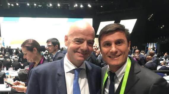 Infantino nuovo presidente FIFA, Thohir e l'Inter si congratulano. Zanetti: "Ha grandi idee, farà bene"