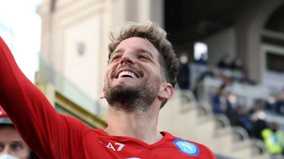 Mertens: "Ho goduto per lo scudetto del Napoli. Per fortuna la Lazio ha fatto un bel lavoro contro l'Inter"