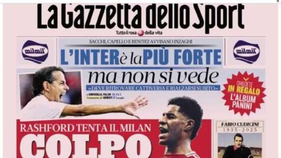 Prima GdS - L'Inter è la più forte ma non si vede. Sacchi, Capello e Benitez avvisano Inzaghi