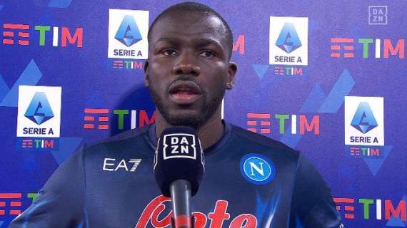 Napoli, Koulibaly al 90': "Potevamo fare meglio, ma un punto contro l'Inter è importante"