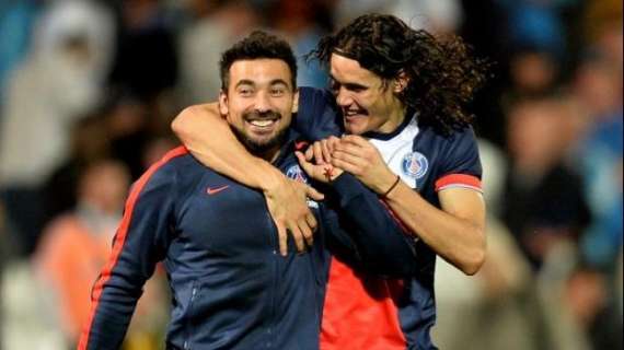 Lavezzi va all'Inter? Cavani: "Saprà lui cosa fare"