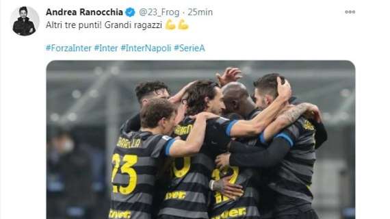 L'Inter vince, Ranocchia esulta: "Altri tre punti! Grandi ragazzi"