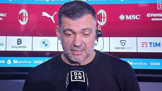 Milan, Conceicao a DAZN: "L'atteggiamento è stato giusto, il derby è più di una partita"