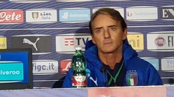 Italia, Mancini: "Con l'Armenia mi aspetto grande prova da chi non ha giocato venerdì"