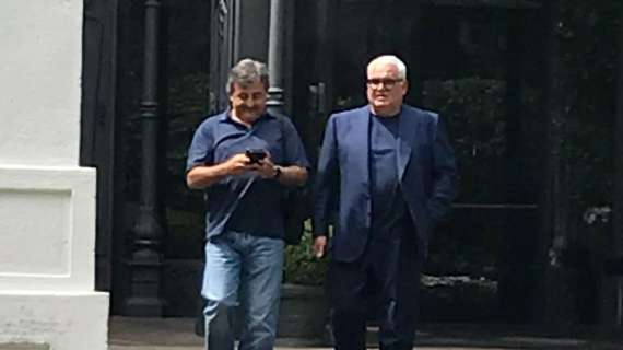 FOTO - Pantaleo Corvino lascia l'Hotel Principe di Savoia. L'Inter ha chiesto ufficialmente Borja Valero