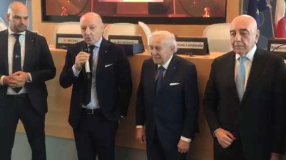 VIDEO - Marotta: "Galliani per me è un modello e un'icona, con lui le prime schermaglie sportive a fine anni '70"