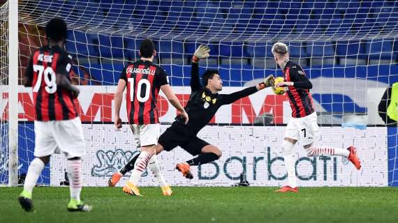 Milan no stop: Kessié e Castillejo firmano il 2-1 a Genova contro la Samp, ristabilito il +5 sull'Inter