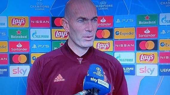 Real, Zidane a Sky: "Anche domani sarà una finale. Speciale tornare a San Siro"