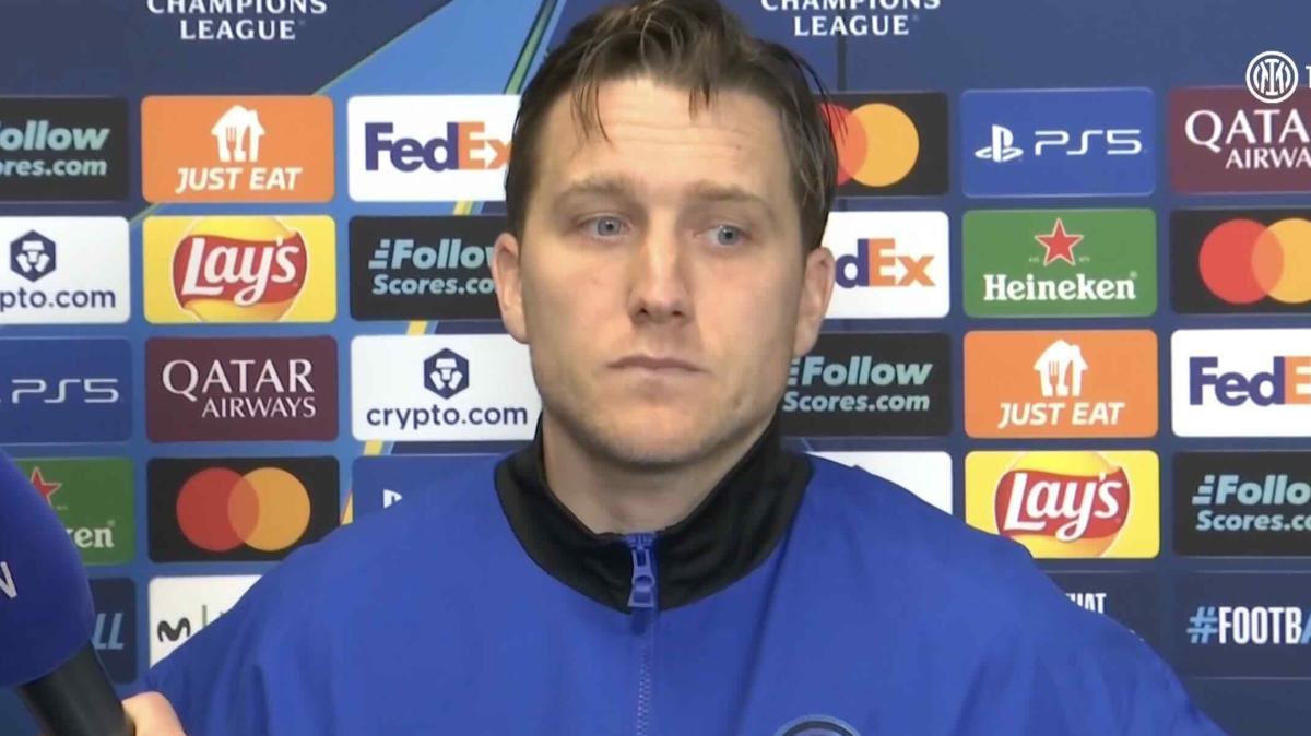 Zielinski a ITV: "Perdere così all'ultimo non è bello. Felice per il gol, ma serve a poco"