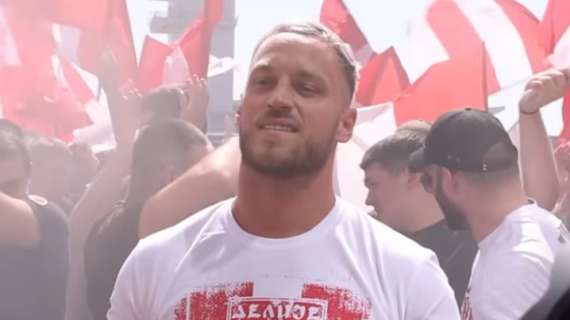 Stella Rossa, Arnautovic è arrivato a Belgrado. Per l'austriaco ingaggio record nella storia del club
