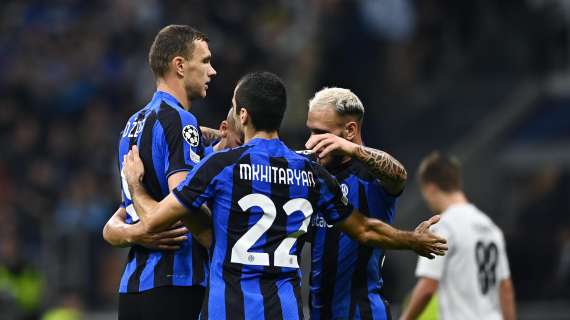 Bookies - Inter, dopo la Champions c'è la Samp: il segno '1' al banco a 1,23