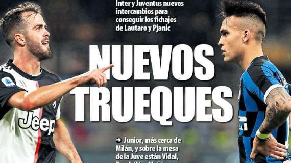 Prima pagina MD - Nuovi scambi: il Barça studia altri nomi per Lautaro e Pjanic