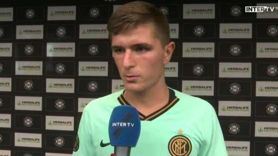 Pirola: "Inter, l'obiettivo è crescere con questa maglia. Un privilegio allenarsi con De Vrij e Skriniar"