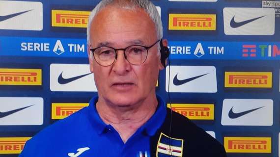 Ranieri a Sky: "Nel secondo tempo siamo stati meno timidi, ma l'Inter è una grande squadra"