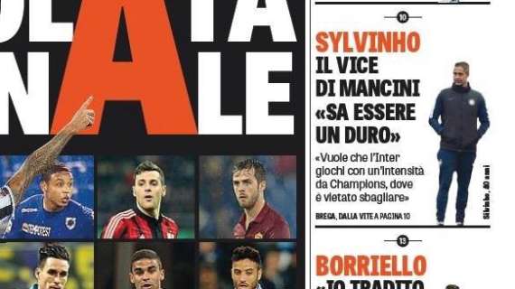 Prime Pagine - Puscas "Voglio gol in stile Ibra". Sylvinho: "Mancini chiede intensità". Fassone: "Il futuro Inter"