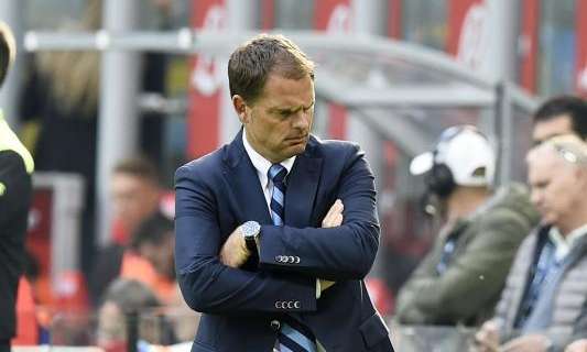 GdS - De Boer a rischio, Kia annusa il pericolo. Sullo sfondo Guidolin, Pioli, Mandorlini, Leonardo e Bielsa