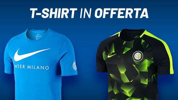 Le t-shirt dell’Inter a un prezzo scontato sul nostro store online