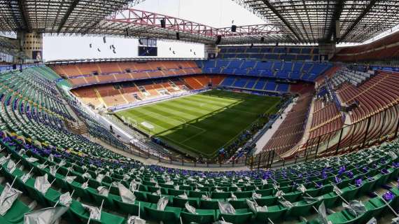 Inter-Roma, la vendita prosegue e San Siro risponde: aperti il 3° anello rosso e il 3° verde