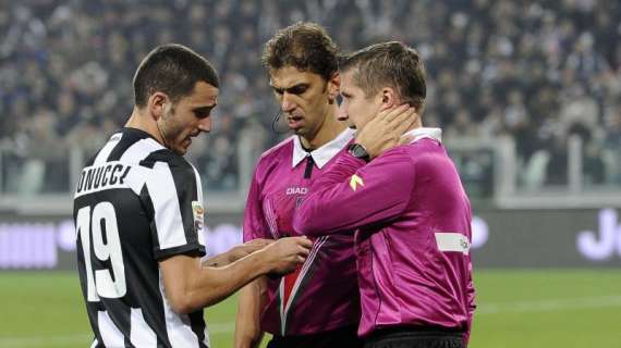 Orsato colpito, Juve: multa e diffida del campo? 