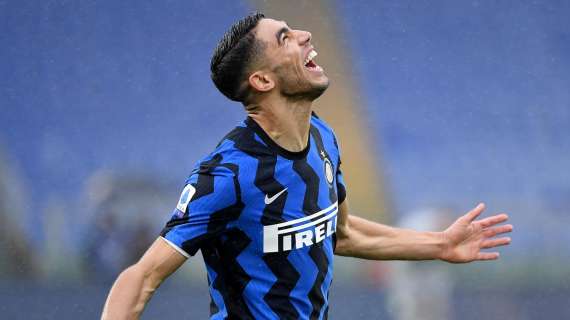 Buona la prima per Hakimi, fiero del suo primo derby d'Italia: "Che partita! Questa è la mia squadra"